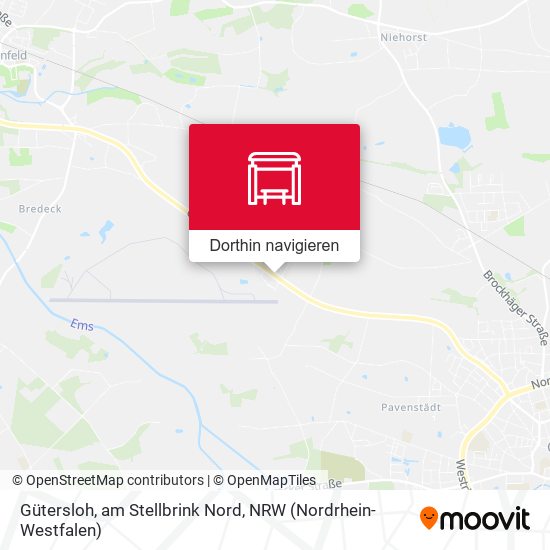 Gütersloh, am Stellbrink Nord Karte