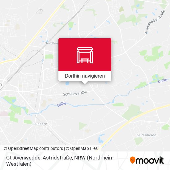 Gt-Avenwedde, Astridstraße Karte