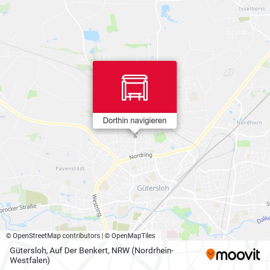 Gütersloh, Auf Der Benkert Karte