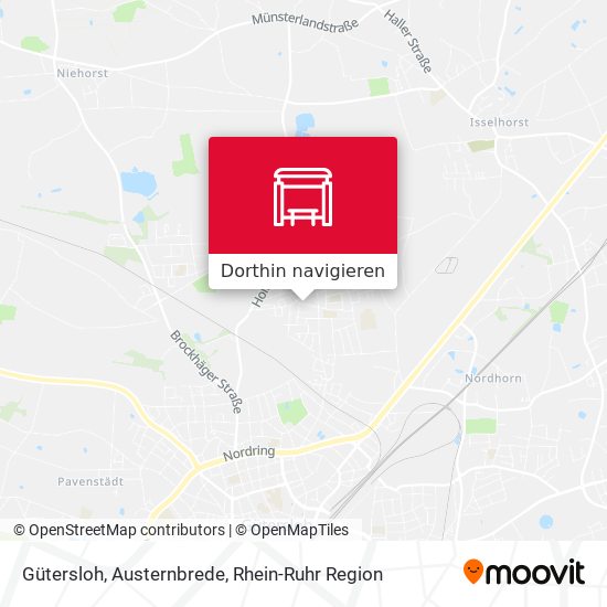 Gütersloh, Austernbrede Karte