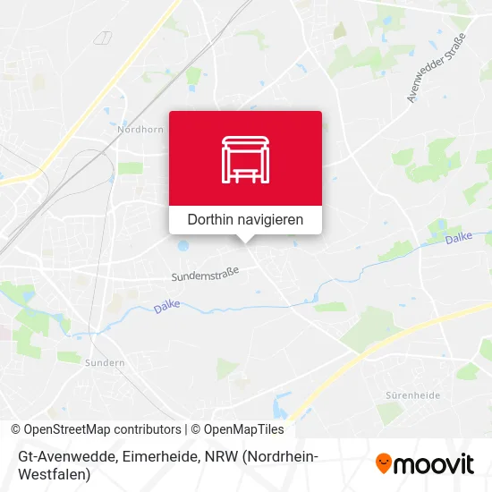 Gt-Avenwedde, Eimerheide Karte