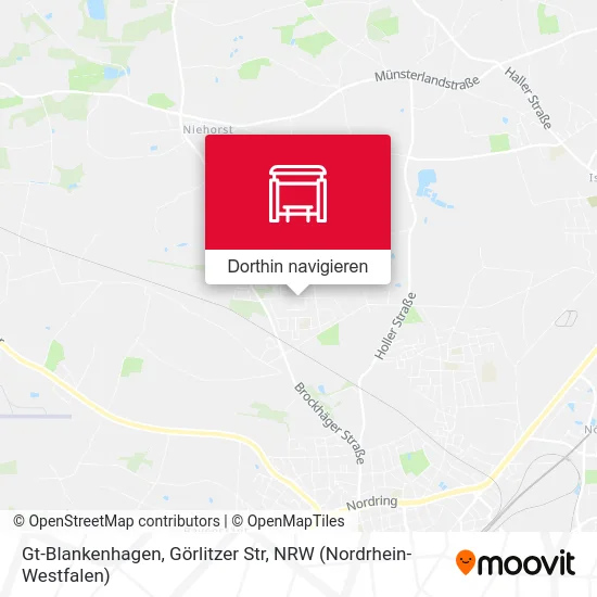 Gt-Blankenhagen, Görlitzer Str Karte