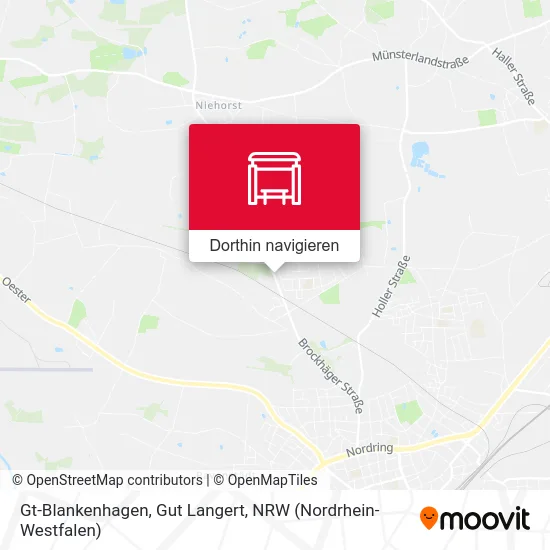 Gt-Blankenhagen, Gut Langert Karte