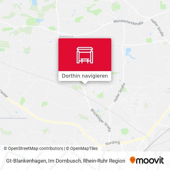 Gt-Blankenhagen, Im Dornbusch Karte