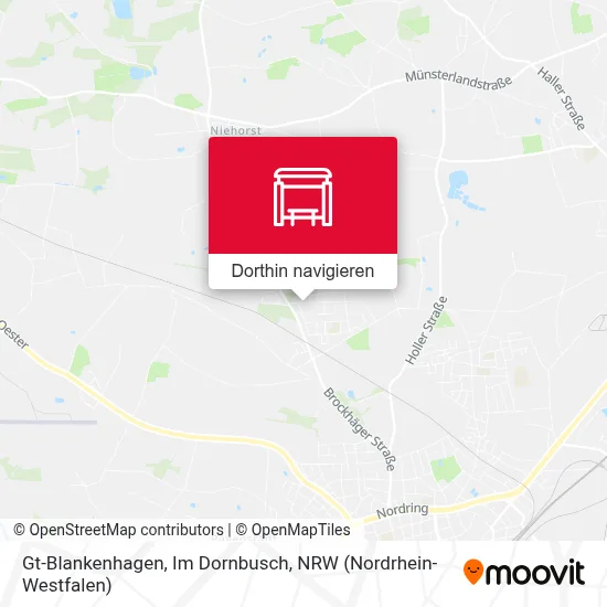 Gt-Blankenhagen, Im Dornbusch Karte