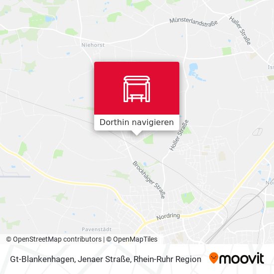 Gt-Blankenhagen, Jenaer Straße Karte