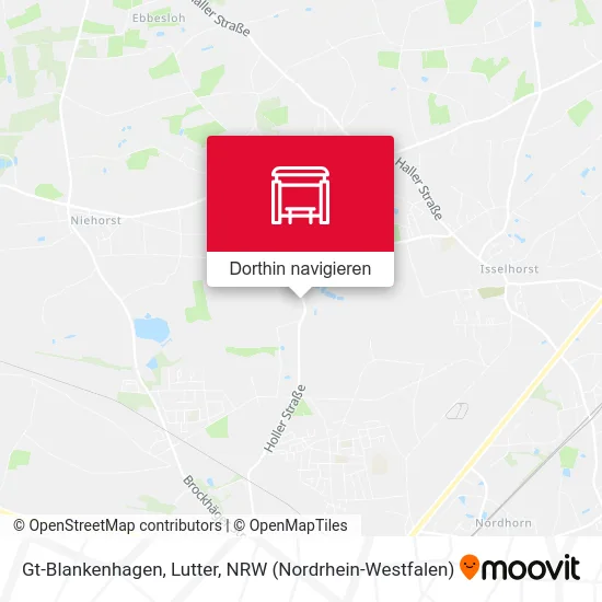 Gt-Blankenhagen, Lutter Karte