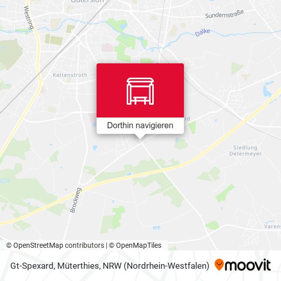 Gt-Spexard, Müterthies Karte