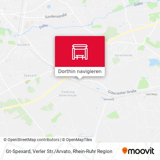 Gt-Spexard, Verler Str./Arvato Karte