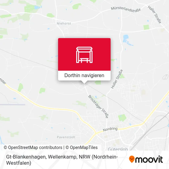 Gt-Blankenhagen, Wellenkamp Karte