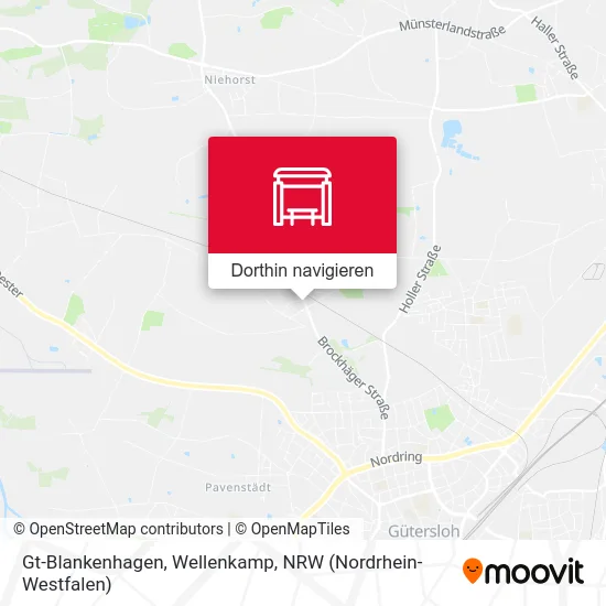 Gt-Blankenhagen, Wellenkamp Karte