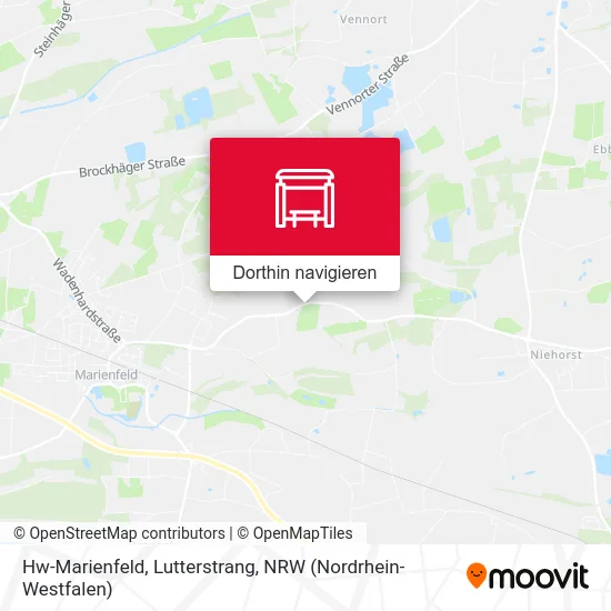 Hw-Marienfeld, Lutterstrang Karte