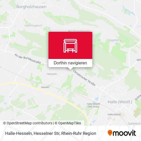 Halle-Hesseln, Hesselner Str Karte