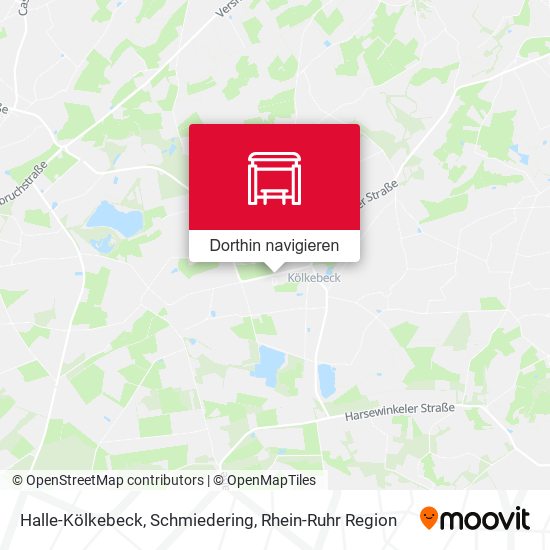 Halle-Kölkebeck, Schmiedering Karte