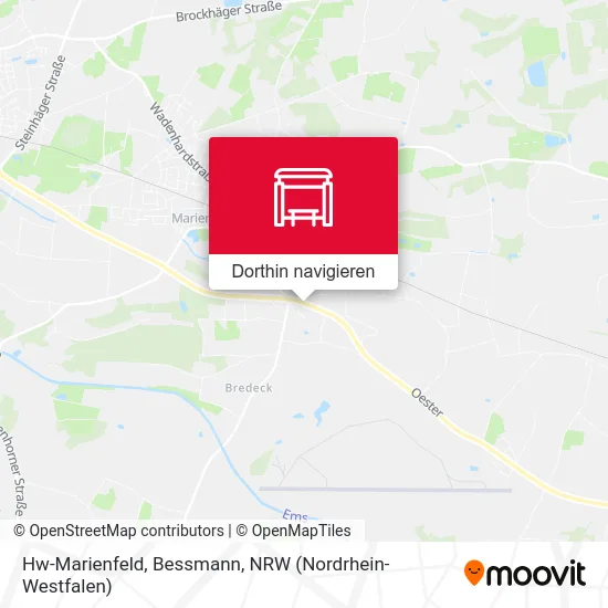 Hw-Marienfeld, Bessmann Karte