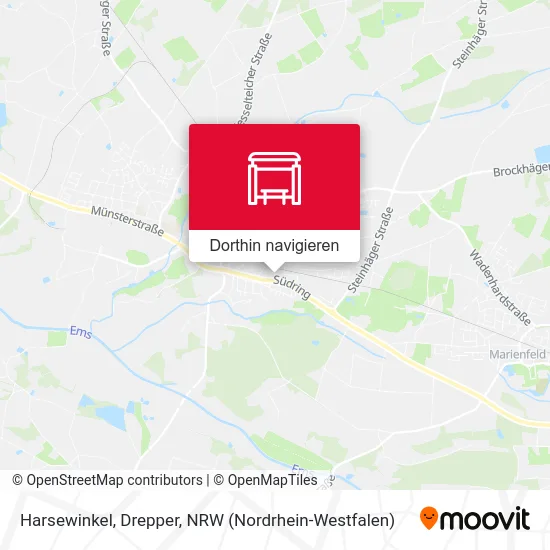 Harsewinkel, Drepper Karte