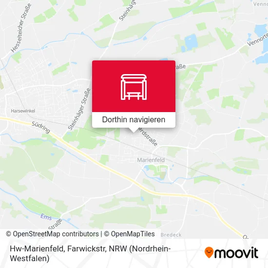 Hw-Marienfeld, Farwickstr Karte