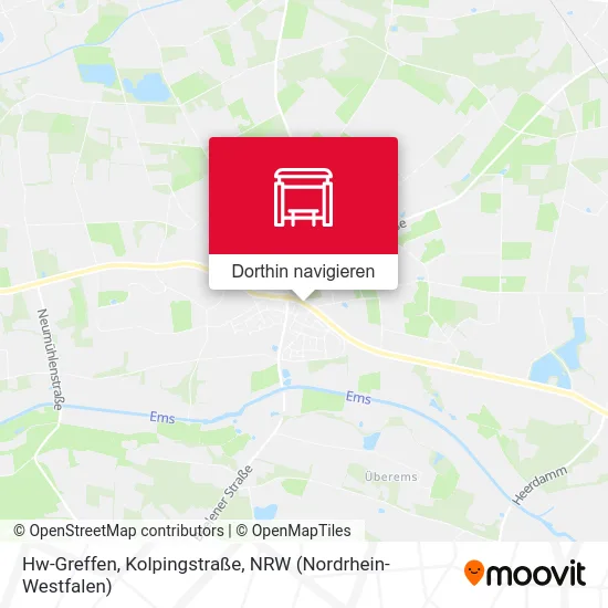 Hw-Greffen, Kolpingstraße Karte