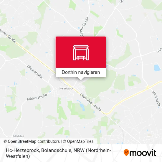 Hc-Herzebrock, Bolandschule Karte