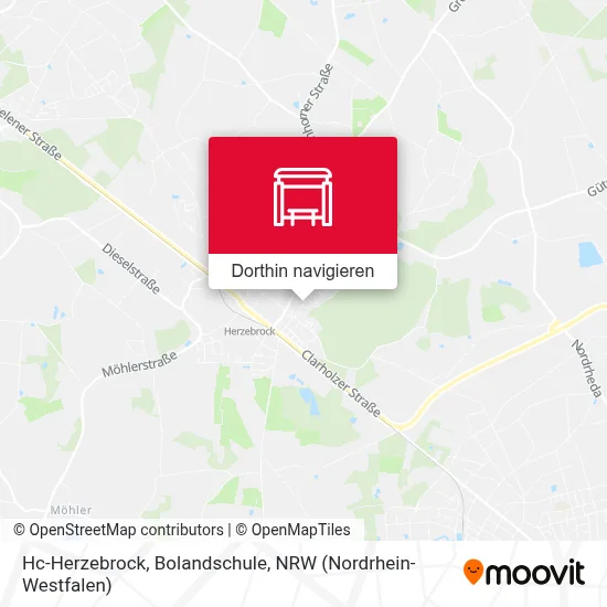 Hc-Herzebrock, Bolandschule Karte