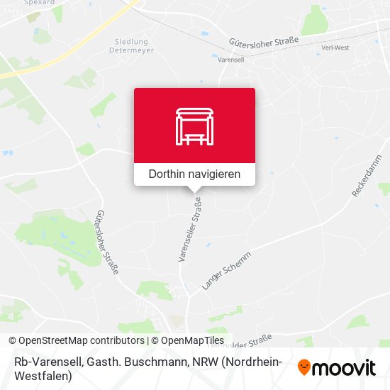 Rb-Varensell, Gasth. Buschmann Karte