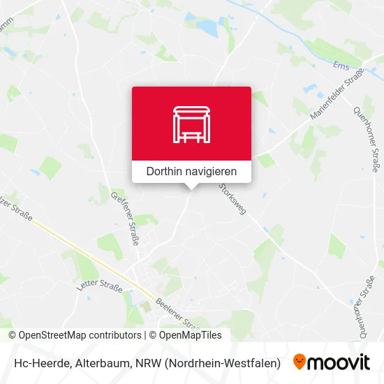 Hc-Heerde, Alterbaum Karte