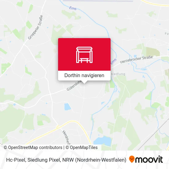 Hc-Pixel, Siedlung Pixel Karte