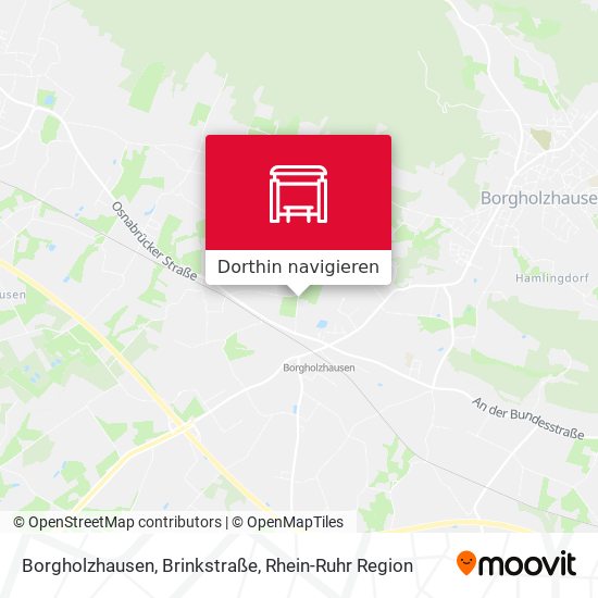 Borgholzhausen, Brinkstraße Karte