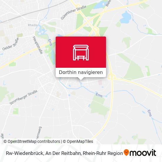Rw-Wiedenbrück, An Der Reitbahn Karte