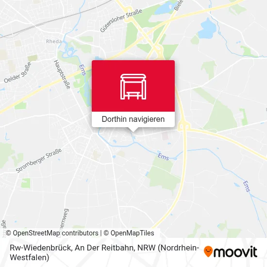 Rw-Wiedenbrück, An Der Reitbahn Karte