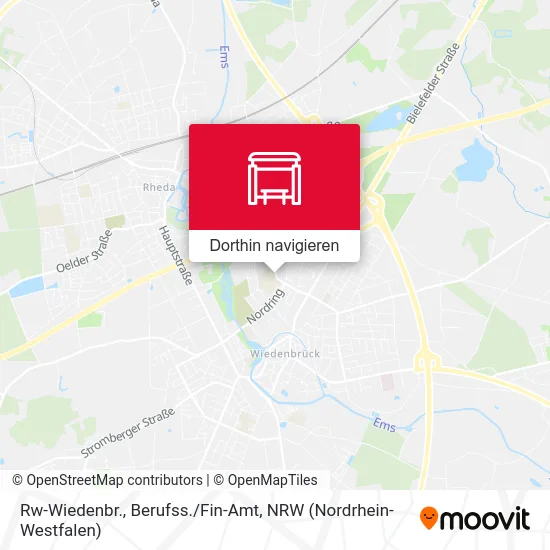 Rw-Wiedenbr., Berufss./Fin-Amt Karte