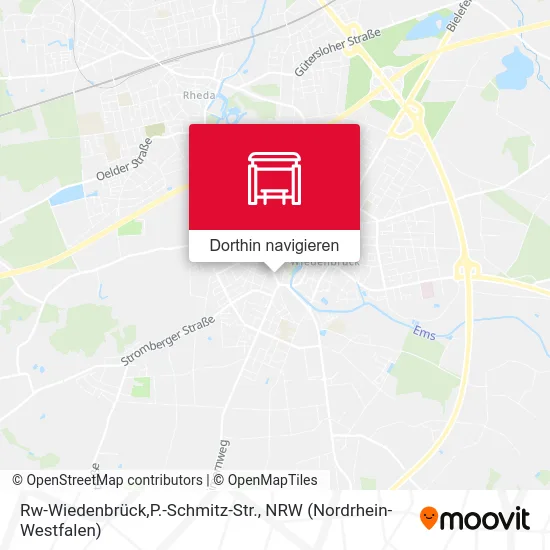Rw-Wiedenbrück,P.-Schmitz-Str. Karte