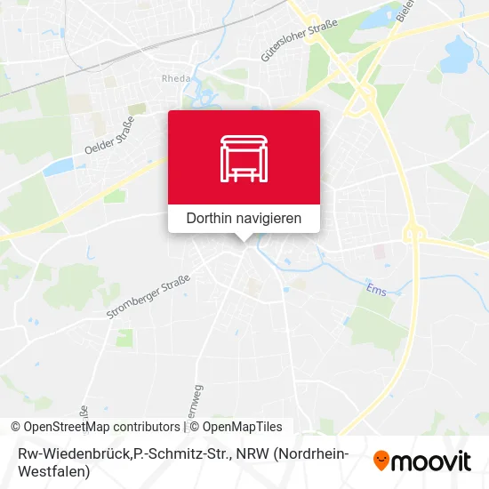 Rw-Wiedenbrück,P.-Schmitz-Str. Karte