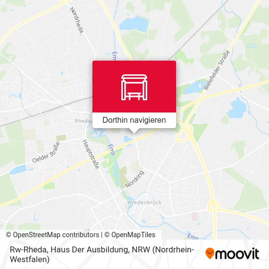 Rw-Rheda, Haus Der Ausbildung Karte