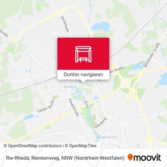 Rw-Rheda, Reinkenweg Karte