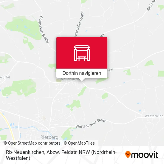 Rb-Neuenkirchen, Abzw. Feldstr Karte