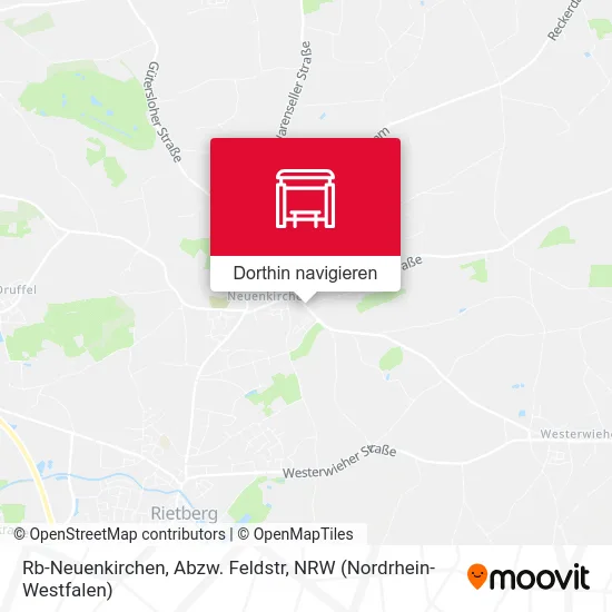 Rb-Neuenkirchen, Abzw. Feldstr Karte