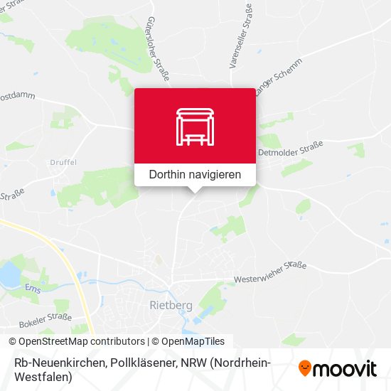Rb-Neuenkirchen, Pollkläsener Karte