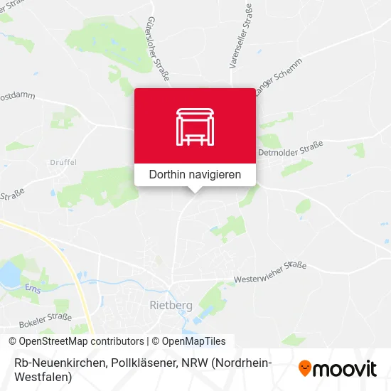 Rb-Neuenkirchen, Pollkläsener Karte