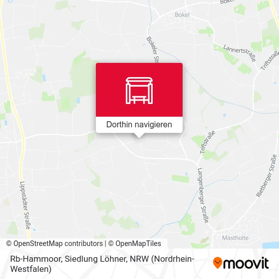 Rb-Hammoor, Siedlung Löhner Karte