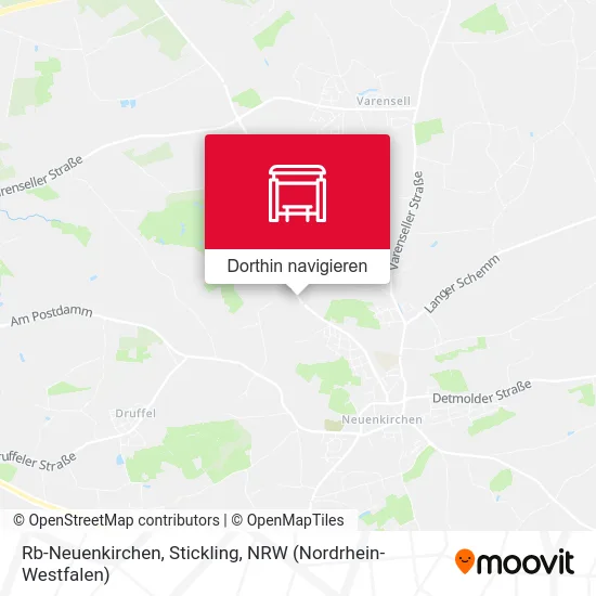 Rb-Neuenkirchen, Stickling Karte