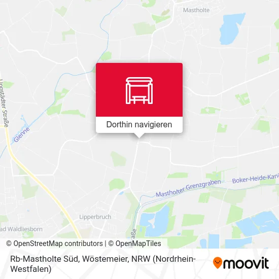 Rb-Mastholte Süd, Wöstemeier Karte