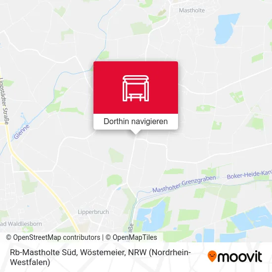 Rb-Mastholte Süd, Wöstemeier Karte