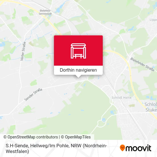 S.H-Sende, Hellweg/Im Pohle Karte