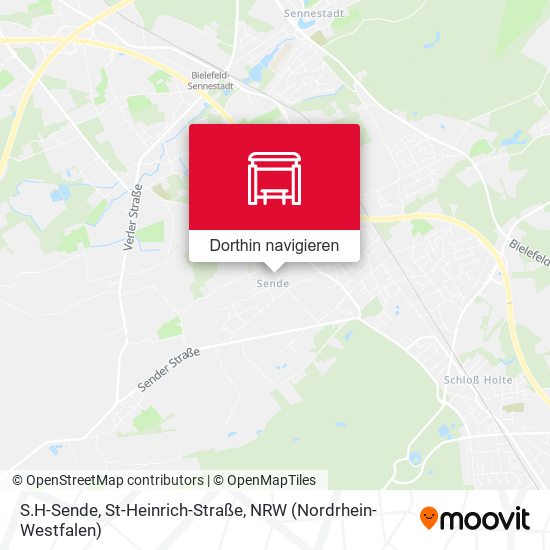 S.H-Sende, St-Heinrich-Straße Karte
