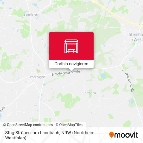 Sthg-Ströhen, am Landbach Karte