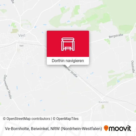 Ve-Bornholte, Beiwinkel Karte