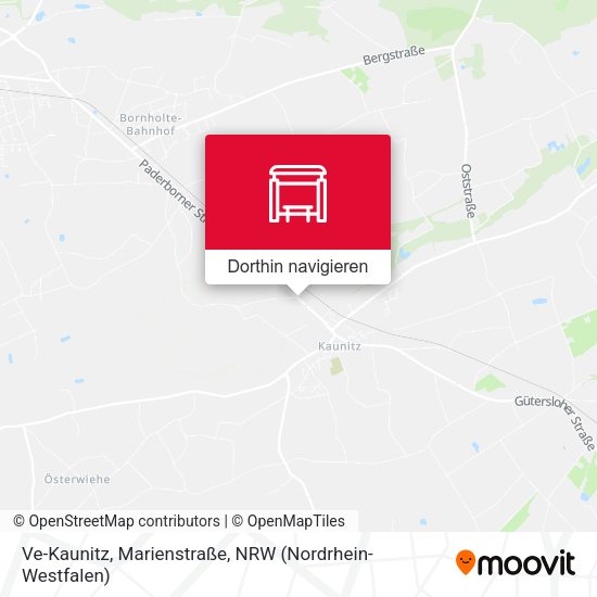 Ve-Kaunitz, Marienstraße Karte