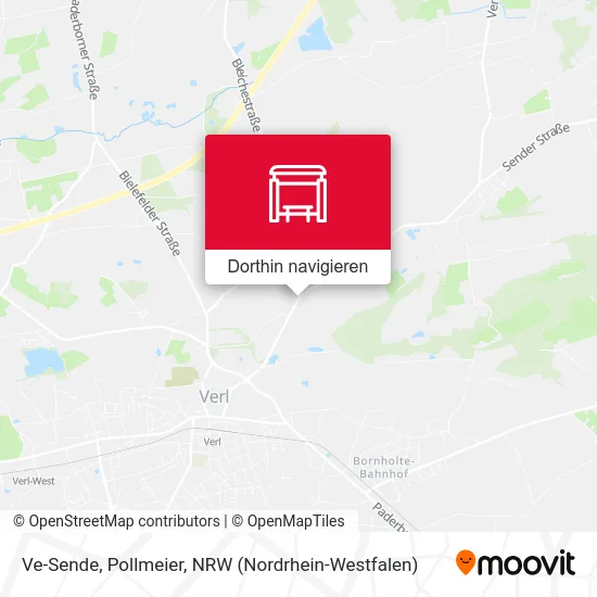 Ve-Sende, Pollmeier Karte