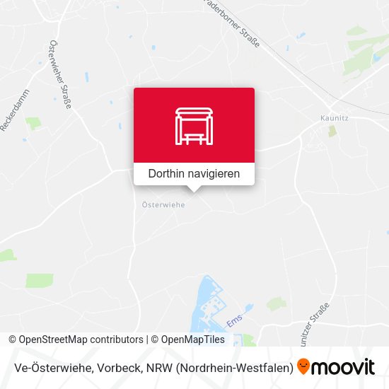 Ve-Österwiehe, Vorbeck Karte